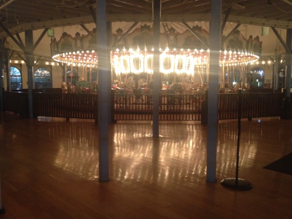 The Carousel we'll be shooting at!